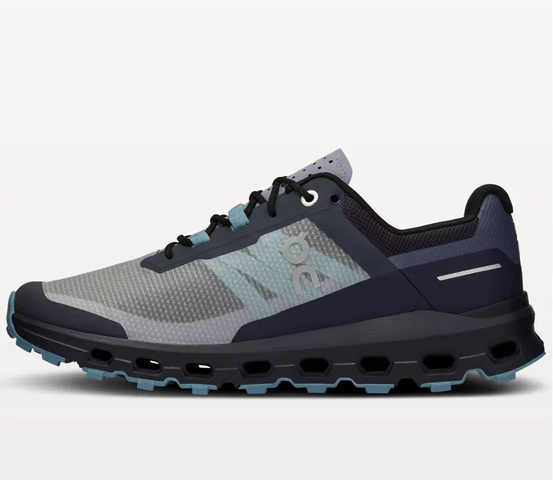 On Cloudvista Womens Trail Running Shoe - Navy Wash - Size 9-3